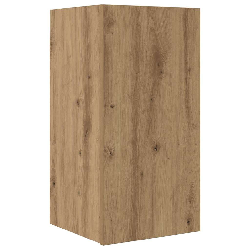 TV-Möbel-Set 6 pcs Eiche handwerklich Mittel Holzwerkstoff