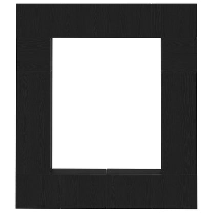 TV-Schränk 8 pcs Schwarz 80 x 30 x 30 cm Holzwerkstoff