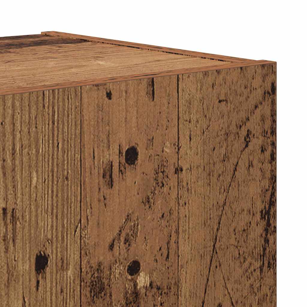 TV-Möbel-Set 8 pcs Altholz Mittel 30,5 x 30 x 30 cm