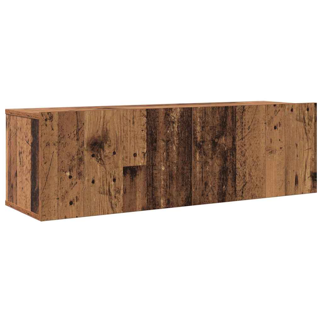 TV-Möbel-Set 8 pcs Altholz Mittel 30,5 x 30 x 30 cm