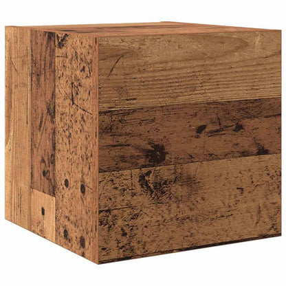TV-Möbel-Set 8 pcs Altholz Mittel 30,5 x 30 x 30 cm