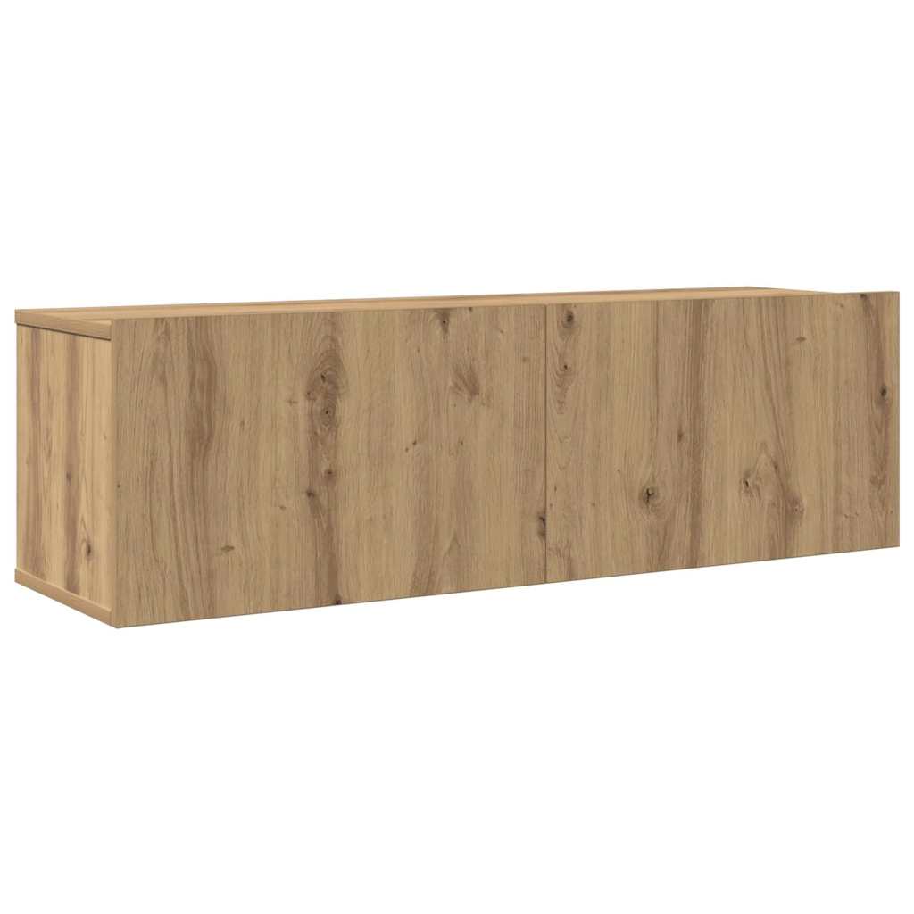 TV-Möbel-Set 8 pcs Eiche handwerklich Mittel Holzwerkstoff