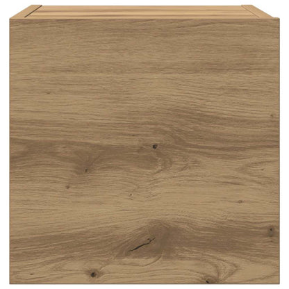 TV-Möbel-Set 8 pcs Eiche handwerklich Mittel Holzwerkstoff