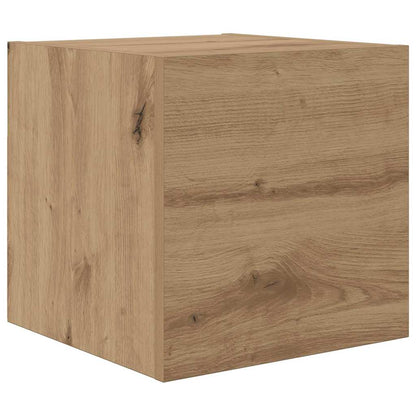 TV-Möbel-Set 6 pcs Eiche handwerklich Holzwerkstoff