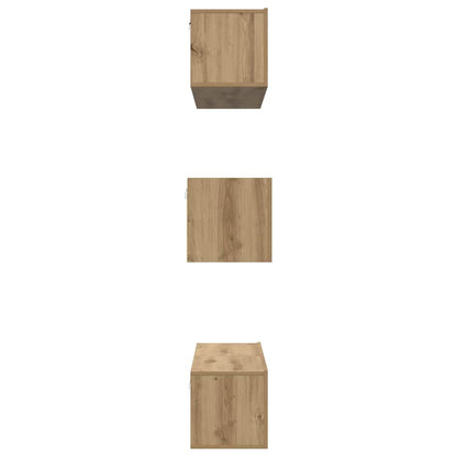 TV-Möbel-Set 6 pcs Eiche handwerklich Holzwerkstoff
