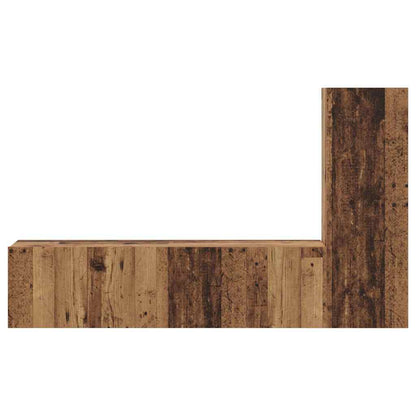 TV-Möbel-Set 3 pcs Altholz 60 x 30 x 30 cm Holzwerkstoff