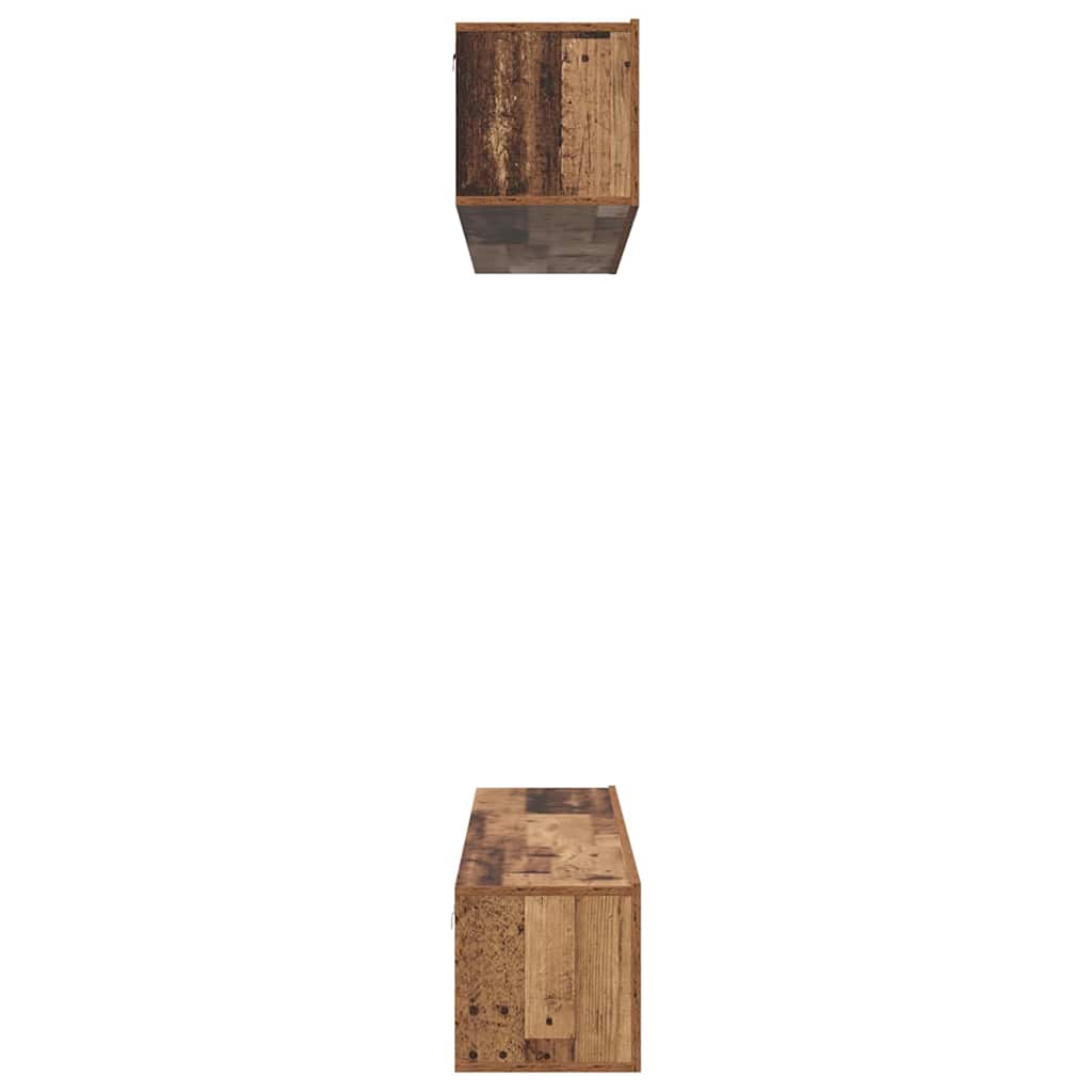 TV-Schrank Set 5 pcs Altholz Standard Mittel Holzwerkstoff