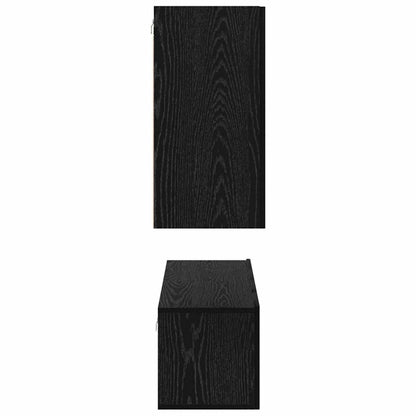 TV-Möbel-Set 4 pcs Schwarze Eiche Mittel 30,5 x 30 x 60 cm