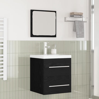 Badezimmermöbel Set 2 pcs Artisan-Eiche Holzwerkstoff