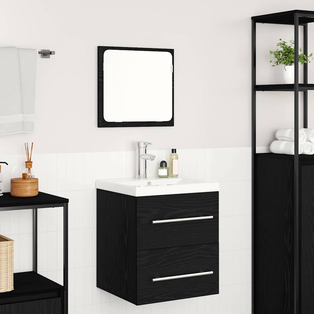 Badezimmermöbel Set 2 pcs Artisan-Eiche Holzwerkstoff