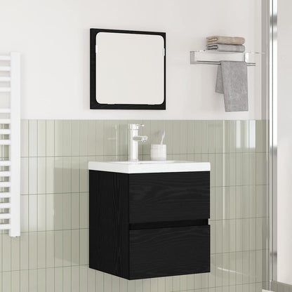Badezimmermöbel Set 3 pcs Artisan Eiche und Weiß Holzwerkstoff