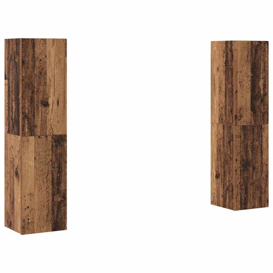 TV-Möbel-Set 4 pcs Altholz 30,5 x 30 x 60 cm Holzwerkstoff