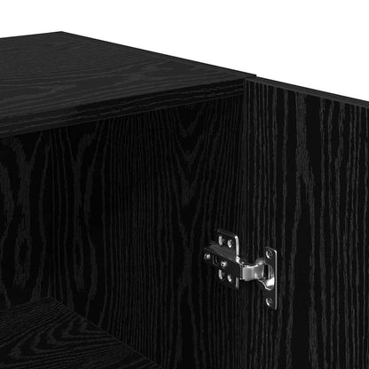 TV-Cabinet-Set 4 pcs Schwarze Eiche 30,5 x 30 x 60 cm