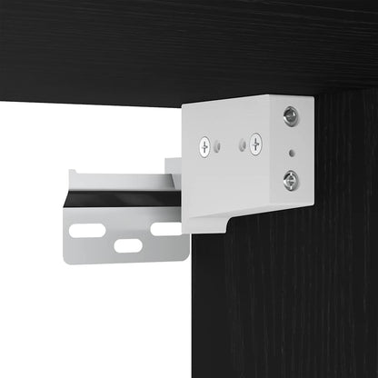 TV-Cabinet-Set 4 pcs Schwarze Eiche 30,5 x 30 x 60 cm