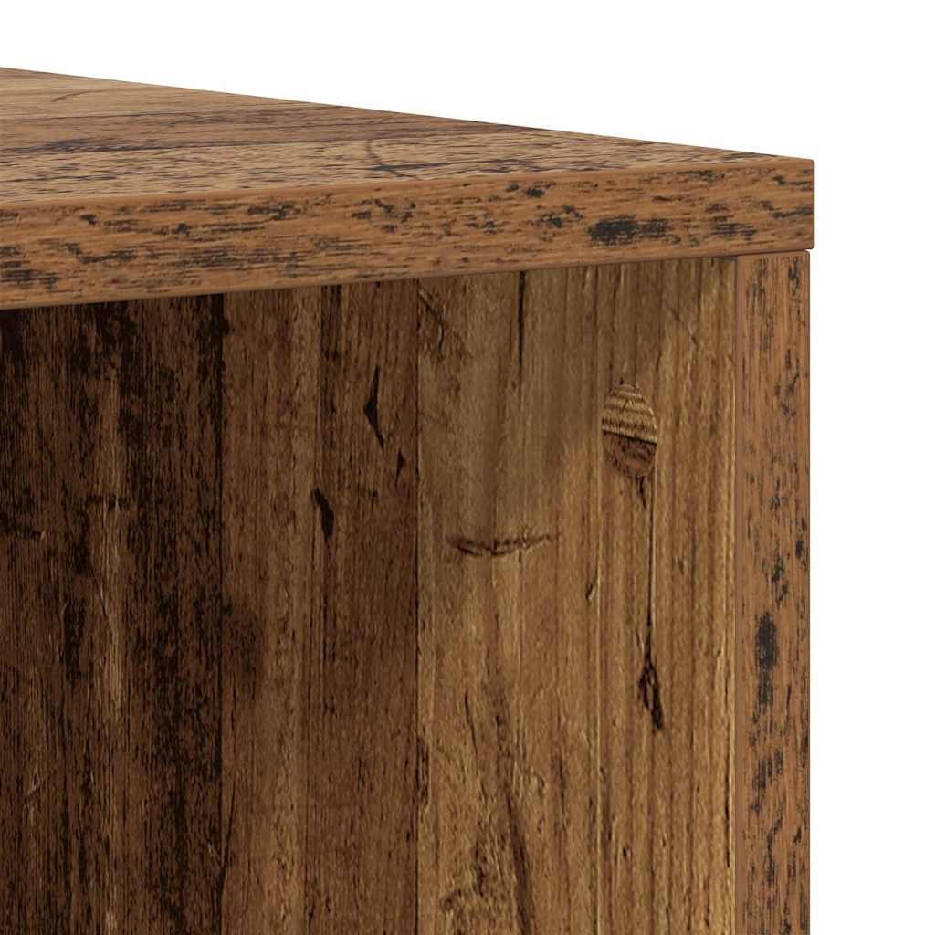 TV-Möbel-Set 2 pcs Altholz Holzwerkstoff