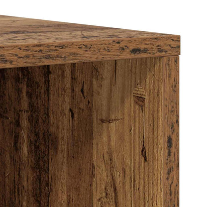 TV-Möbel-Set 2 pcs Altholz Holzwerkstoff