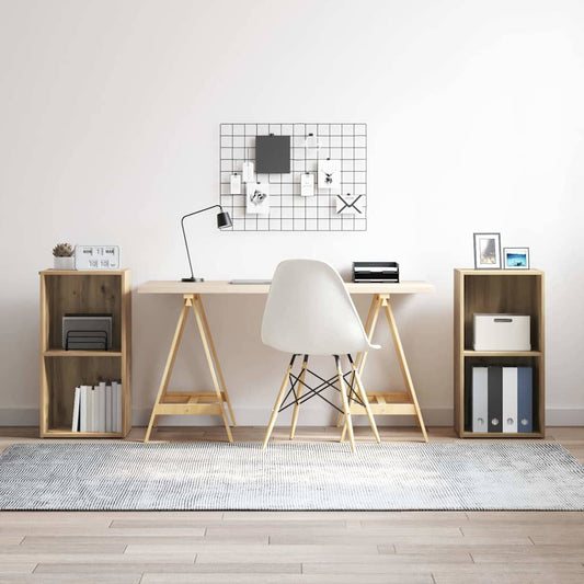 TV-Möbel-Set 2 pcs Artisan Eiche Holzwerkstoff