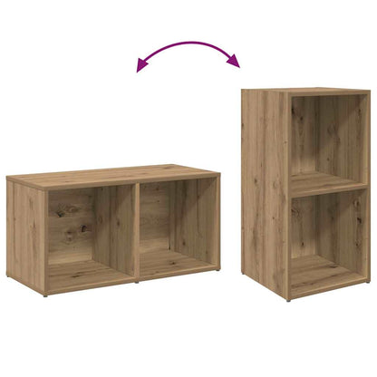 TV-Möbel-Set 2 pcs Artisan Eiche Holzwerkstoff