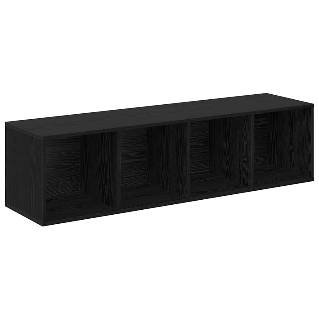 TV-Möbel-Set 2 pcs Schwarze Eiche 37 x 37 x 142,5 cm