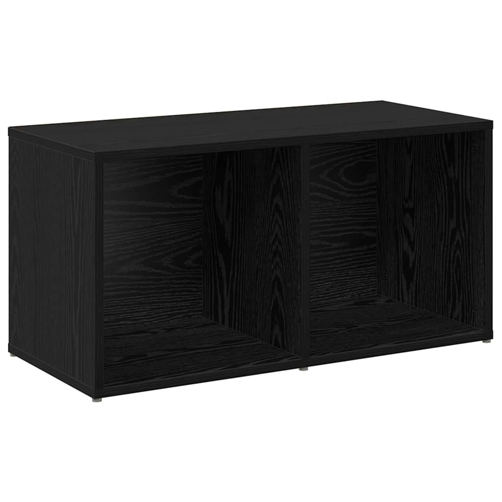 TV-Möbel-Set 4 pcs Schwarze Eiche 37 x 35 x 72 cm Holzwerkstoff