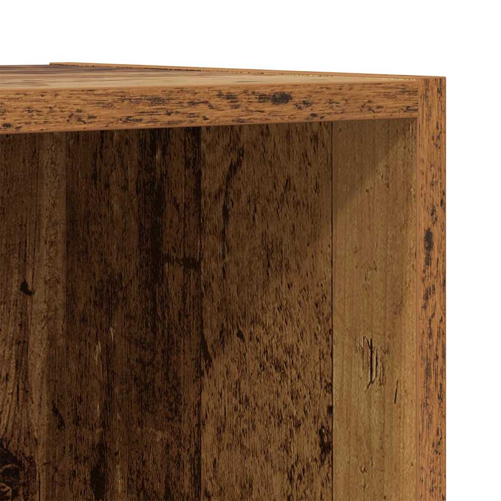 TV-Schränk 2 pcs Braun 37 x 37 x 142,5 cm Holzwerkstoff