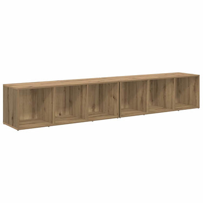 TV-Möbel-Set 2 pcs Artisan Eiche Holzwerkstoff