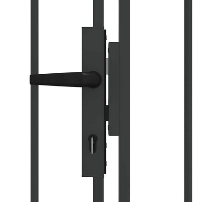 Zaun tor Sonstiges Verstellbar Grau 400 x 150 cm Stahl