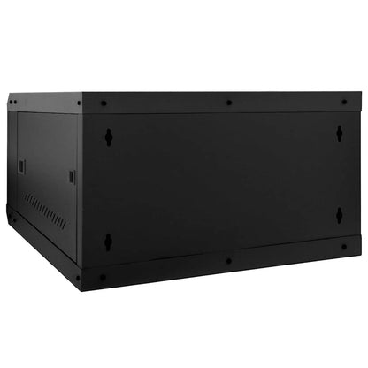 Netzwerkschrank mit Speicher Schwarz 53 x 60 x 30 cm Stahl