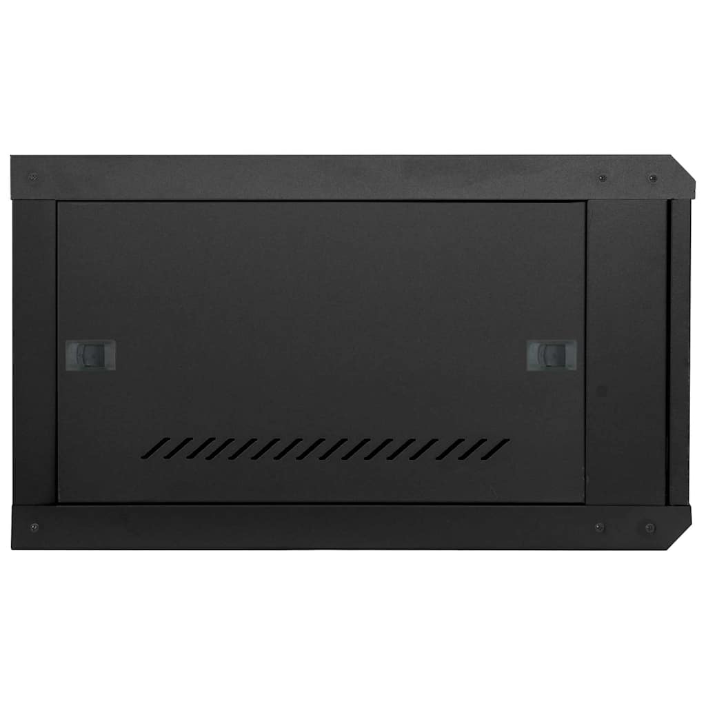 Netzwerkschrank mit Speicher Schwarz 53 x 60 x 30 cm Stahl
