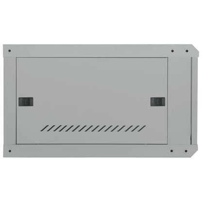 Netzwerkschrank mit Speicher Grau 53 x 60 x 30 cm Stahl