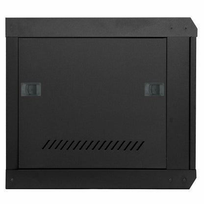 Netzwerkschrank mit Speicher Schwarz 53 x 60 x 45 cm Stahl