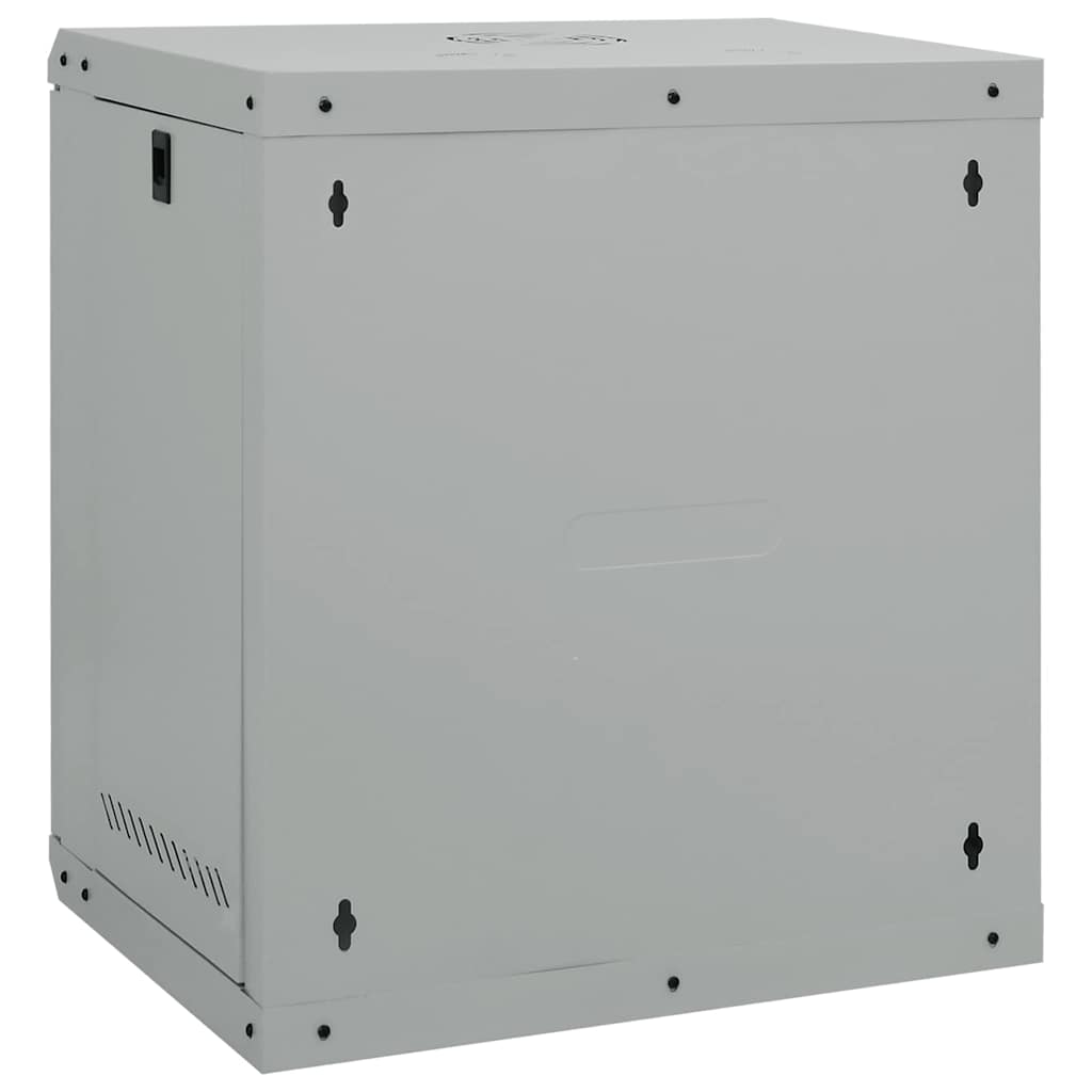 Netzwerkschrank mit Speicher Grau 53 x 45 x 60 cm Stahl