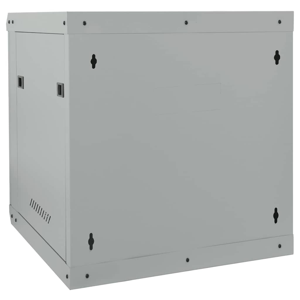 Netzwerkschrank mit Speicher Grau 53 x 60 x 60 cm Stahl