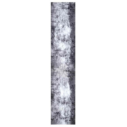 Küchen Teppich Grau 300 x 60 cm Samt