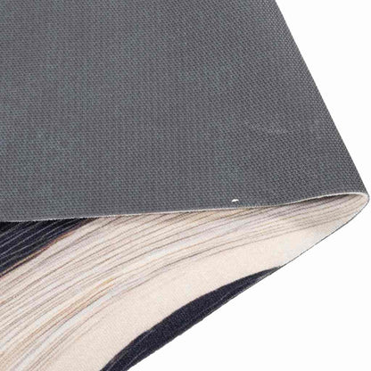 Küchen Teppich Art Deco Schwarz 300 x 60 cm Samt