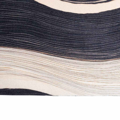 Küchen Teppich Art Deco Schwarz 300 x 60 cm Samt
