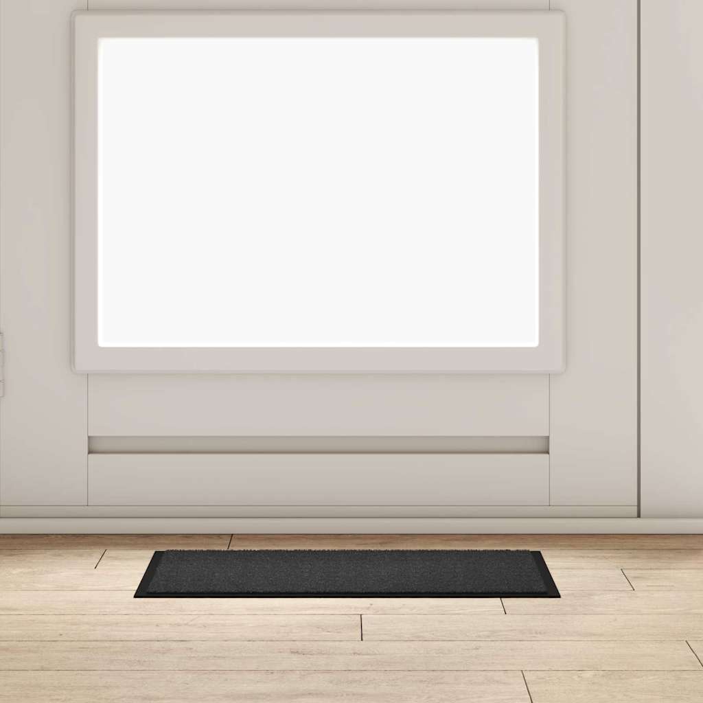Fußmatte Anthrazit 40 x 60 cm Teddystoff