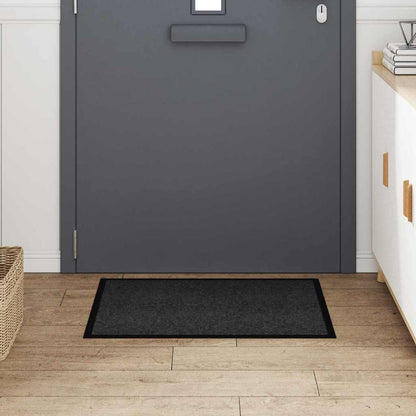 Fußmatte Anthrazit 60 x 80 cm Teddystoff