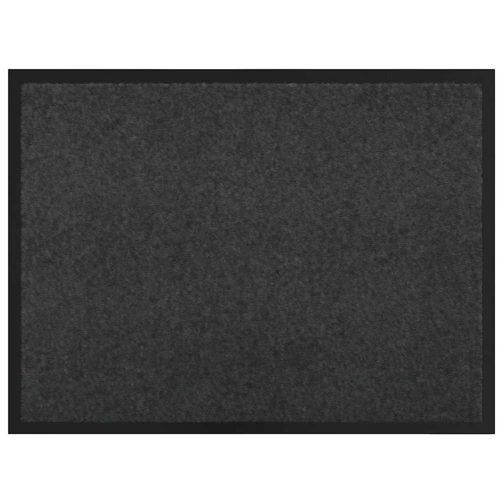 Fußmatte Anthrazit 60 x 80 cm Teddystoff