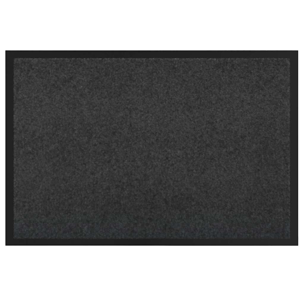 Fußmatte Anthrazit 80 x 120 cm Teddystoff