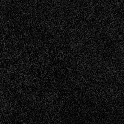 Fußmatte Schwarz 80 x 120 cm Teddystoff
