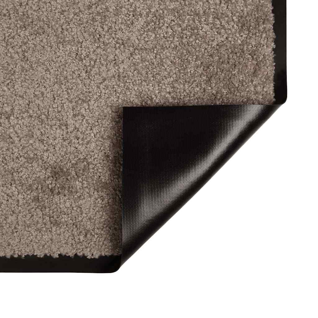 Fußmatte Beige 60 x 80 cm Teddystoff