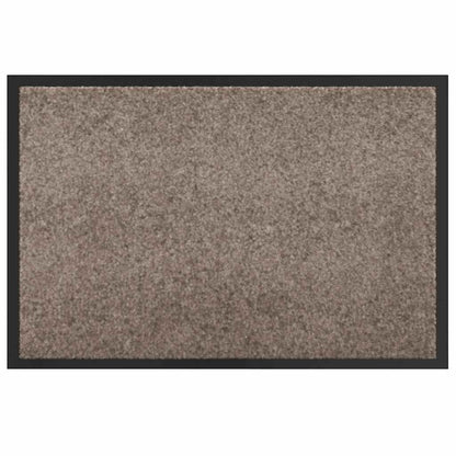 Fußmatte Beige 80 x 120 cm Teddystoff