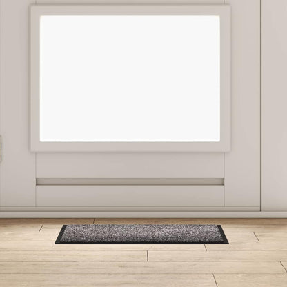 Fußmatte Hellgrau 40 x 60 cm Teddystoff