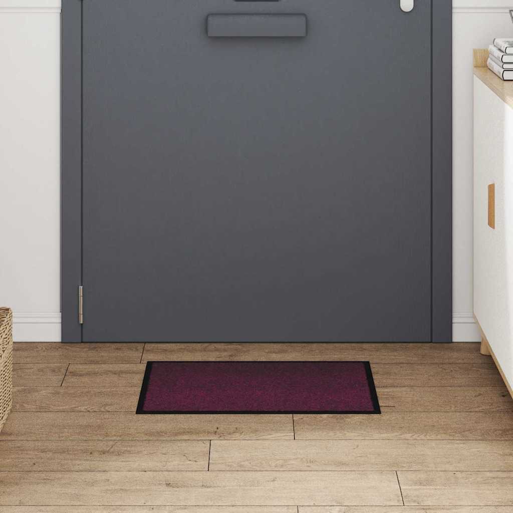 Fußmatte Bordeaux 40 x 60 cm Teddystoff