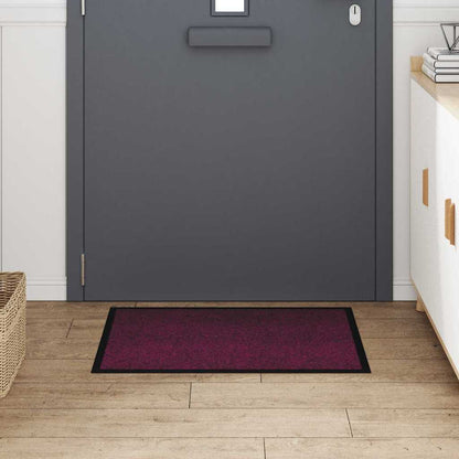 Fußmatte Bordeaux 60 x 80 cm Teddystoff