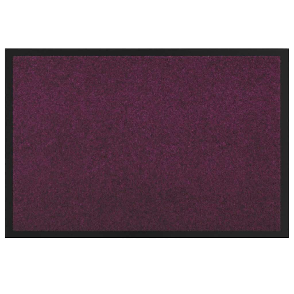 Fußmatte Bordeaux 80 x 120 cm Teddystoff