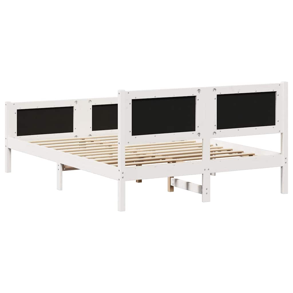 Bettgestell mit Kopfteil Hellgrau 150 x 200 cm Stoff