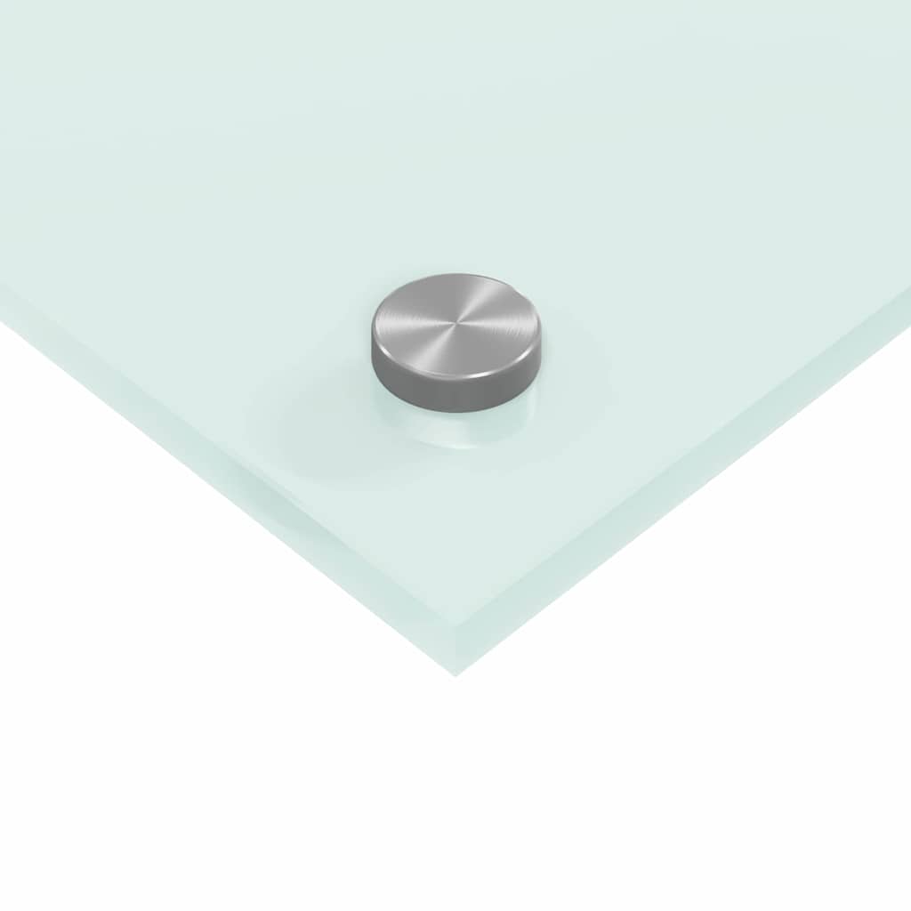 Küchenrückwand Weiß 90 x 40 cm Gehärtetes Glas