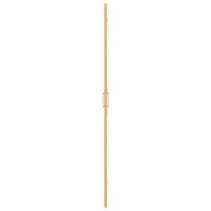 Walk-in Duschwand Gold 70 x 6.5 x 190 cm Energiesparendes Glas